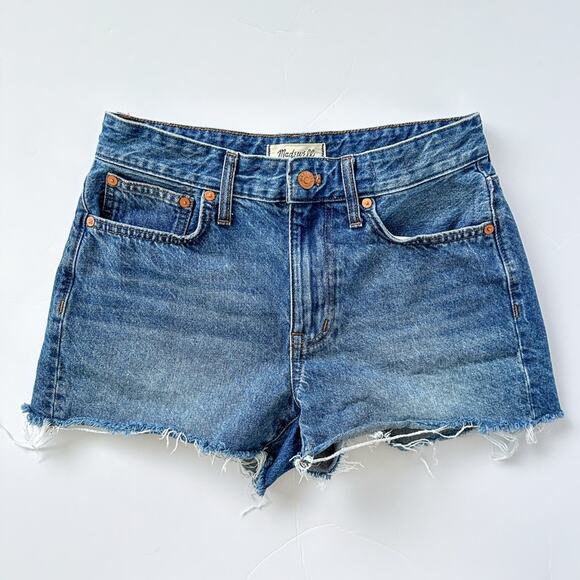 Madewell Pants - Madewell Jean Shorts SZ 25 Relaxed Fit Denim Cut Off Frayed Hem